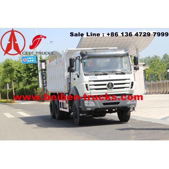 congo North Benz Beiben 340hp 10 wheels tipper dump truck sale