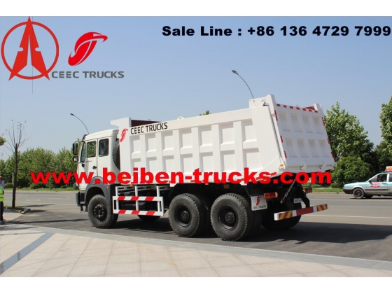 congo North Benz Beiben 340hp 10 wheels tipper dump truck sale