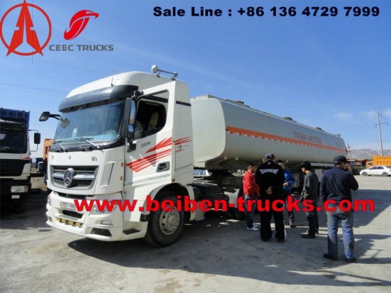 china beiben V3 oil tanker 8*4 driving system