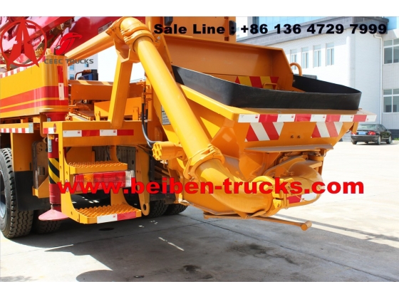 China beiben concrete pump truck manufacturer