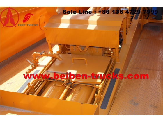 China beiben concrete pump truck manufacturer