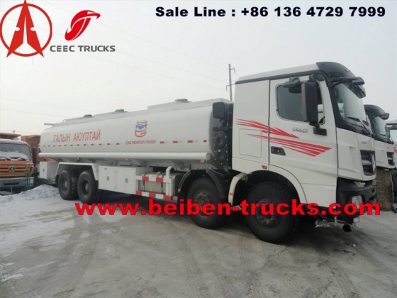 china beiben V3 oil tanker 8*4 driving system