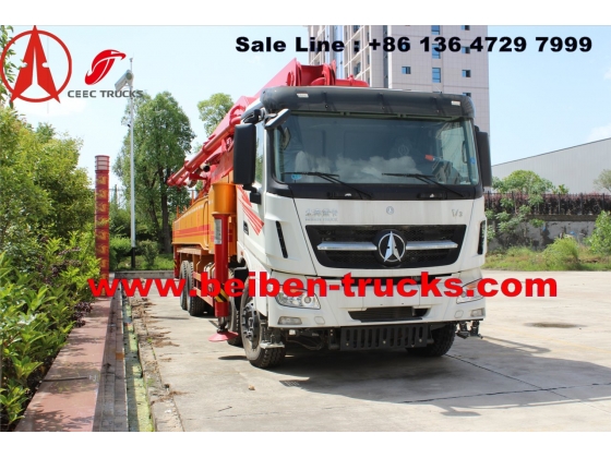 China beiben concrete pump truck manufacturer