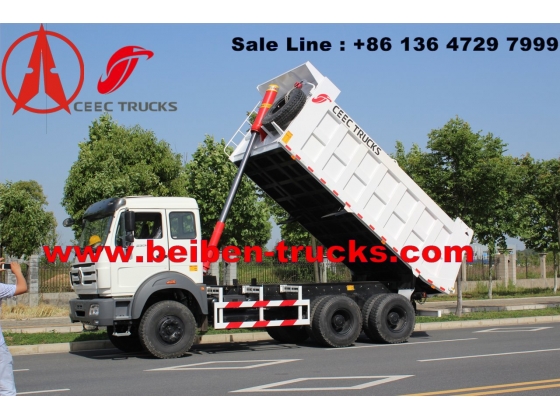 china north benz 380 hp dump tipper truck manufacturer