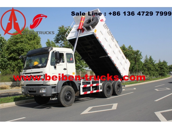 china north benz 380 hp dump tipper truck manufacturer