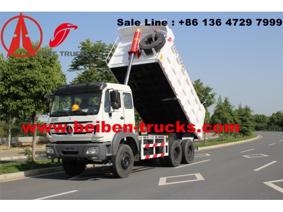 china north benz 380 hp dump tipper truck manufacturer