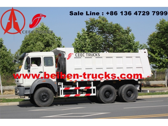 china north benz 380 hp dump tipper truck manufacturer