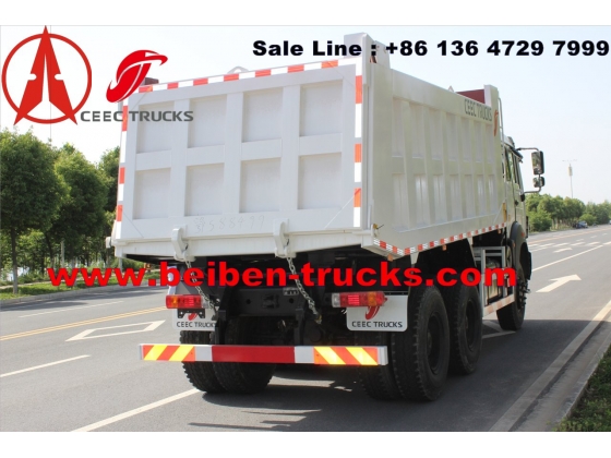 china north benz 380 hp dump tipper truck manufacturer