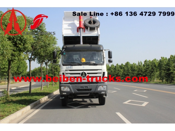 china north benz 380 hp dump tipper truck manufacturer