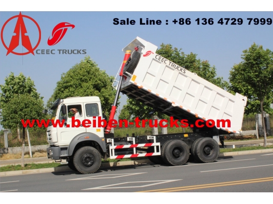 china north benz 380 hp dump tipper truck manufacturer