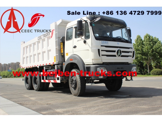 china north benz 380 hp dump tipper truck manufacturer