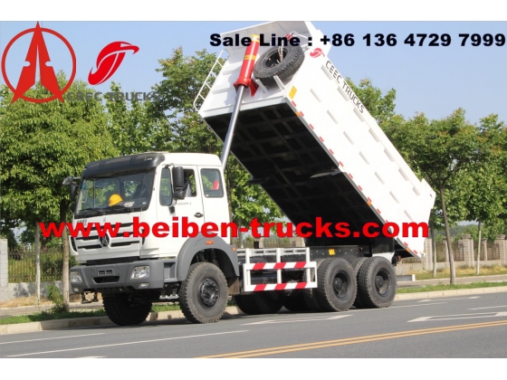 china north benz 380 hp dump tipper truck manufacturer