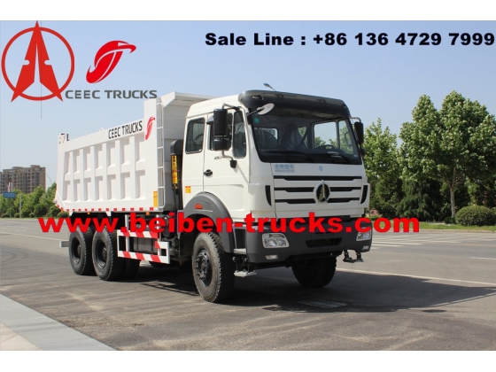 china north benz 380 hp dump tipper truck manufacturer