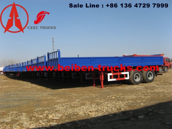 china 60 T bogie suspension semitrailer manufacturer