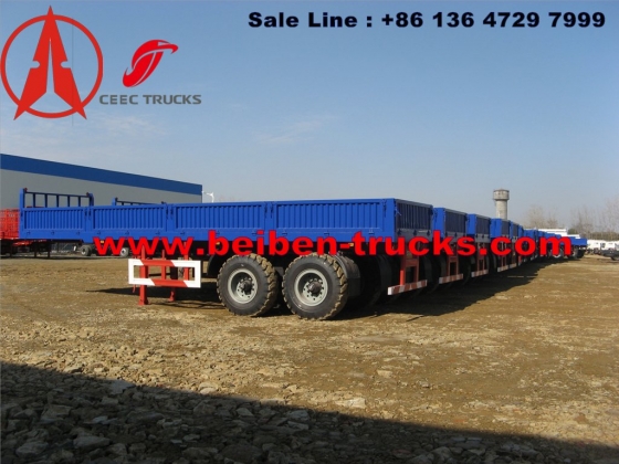 china 60 T bogie suspension semitrailer manufacturer