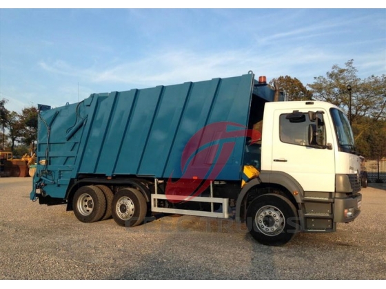 china 20 CBM beiben 6*4 drive waste management truck  manufacturer