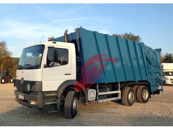 china 20 CBM beiben 6*4 drive waste management truck  manufacturer