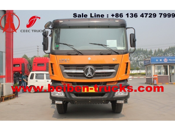 China north benz 340 Hp engine dump truck manufacturer