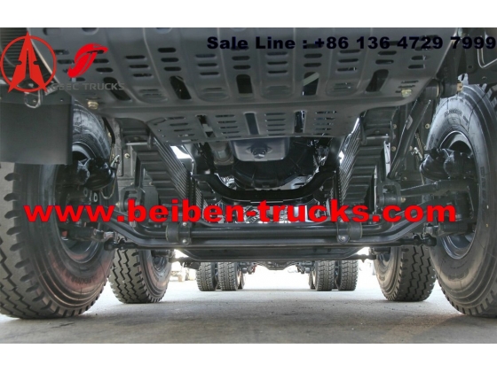 beiben 340 hp engine 12 wheeler tanker truck chassis