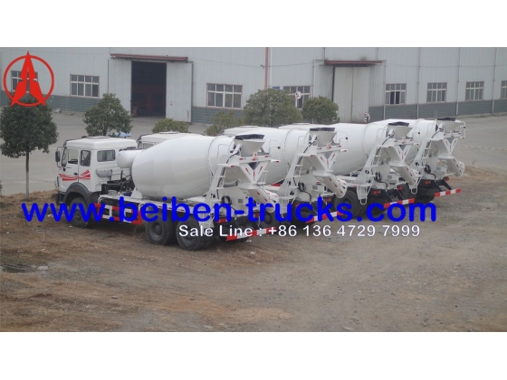 china beiben 2534 mixer truck manufacturer