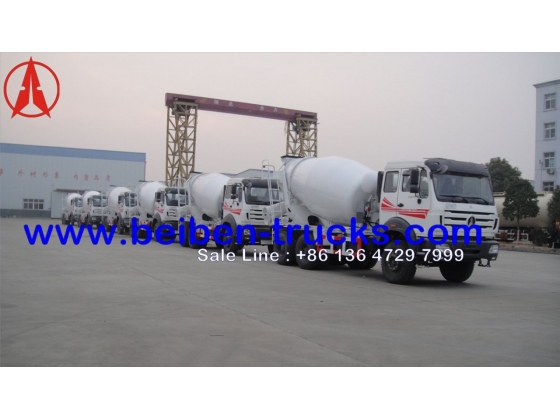 china beiben 2534 mixer truck manufacturer