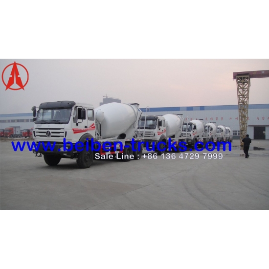 china beiben 2534 mixer truck manufacturer