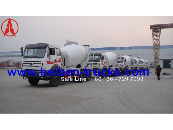 china beiben 2534 mixer truck manufacturer