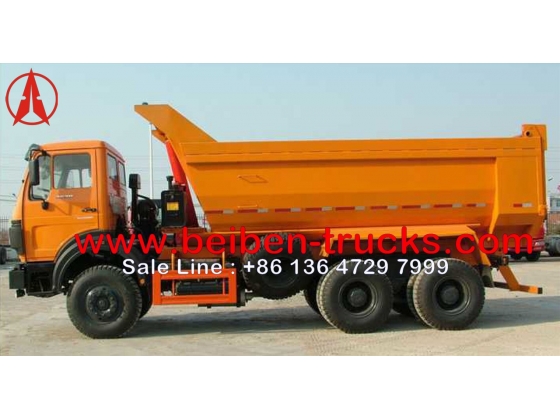 china north benz hardox 50 T dumper manufacturer