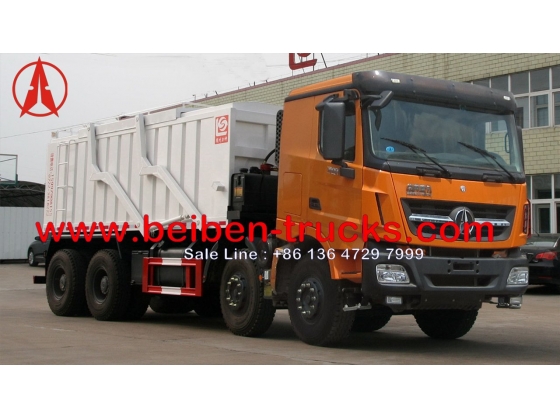 China north benz V3 garbage collection truck