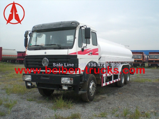 china beiben 6*4 drive water sprinkler trucks