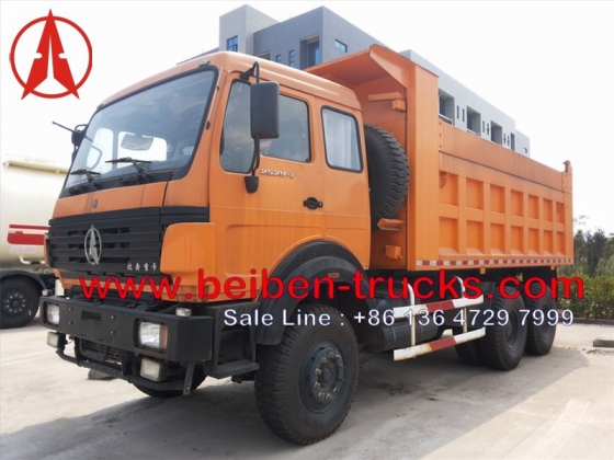 china beiben 6*4 dumper in stock