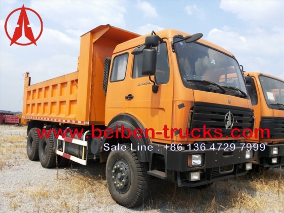 china beiben 6*4 dumper in stock