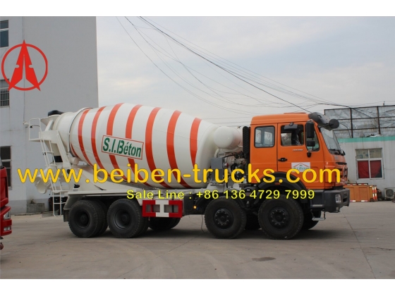 china beiben 3138 transit mixer truck manufacturer