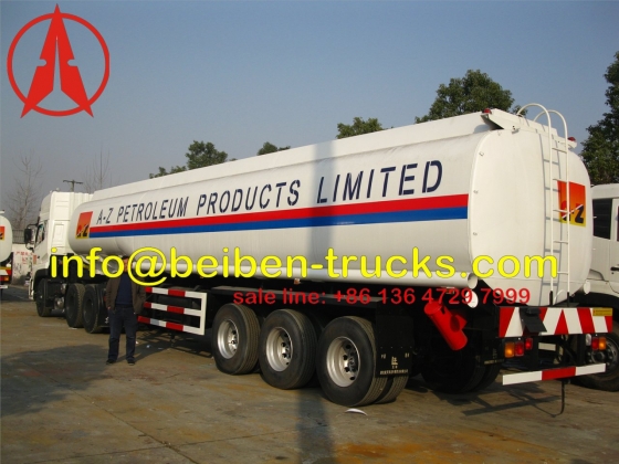 west africa fuel tanker semitrailer supplier