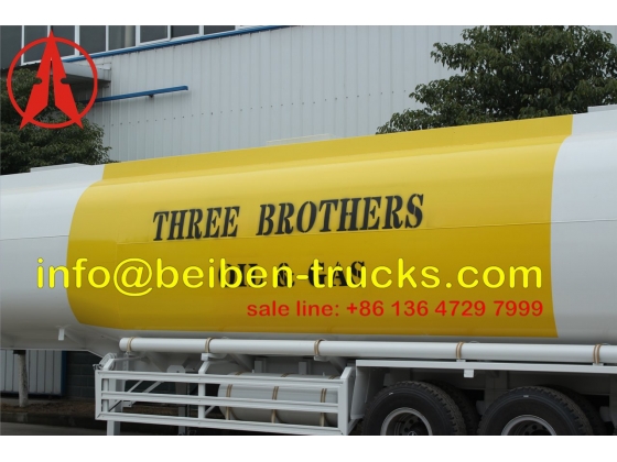 china fuel tanker tanker trailer supplier for africa