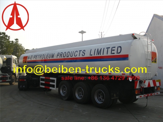 west africa fuel tanker semitrailer supplier