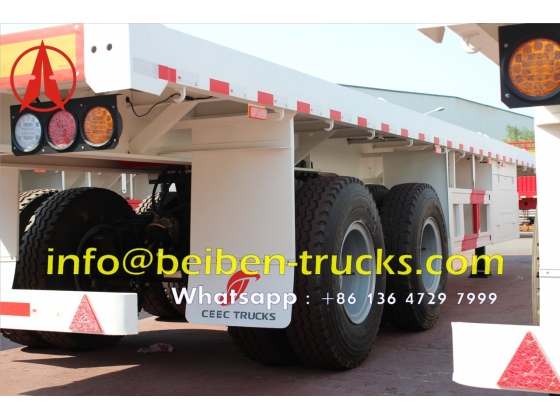 congo bogie suspension container semitrailer supplier