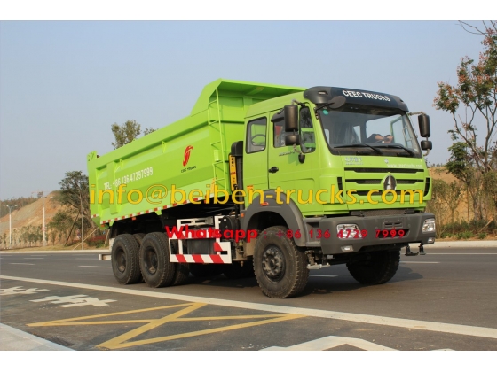 Popular in Africa Factory heavy duty truck 6x4 dump truck beiben dump truck