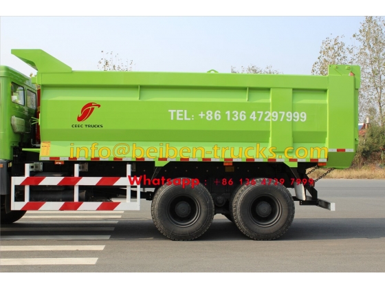 Low price for high quality China 30 ton truck 6X4 beiben dump trucks