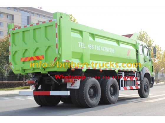 Low price for high quality China 30 ton truck 6X4 beiben dump trucks