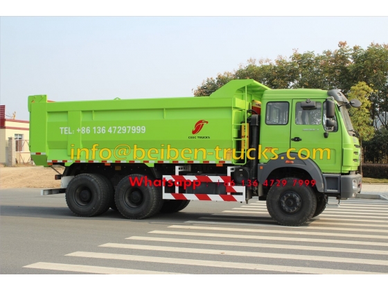 best Chinese Truck Euro3 380hp air condition Beiben dump truck