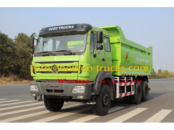 2015 New Heavy Duty Truck Beiben Dump Truck for Sale In Congo customer