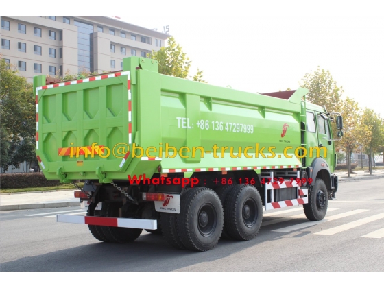 Low price for high quality China 30 ton truck 6X4 beiben dump trucks