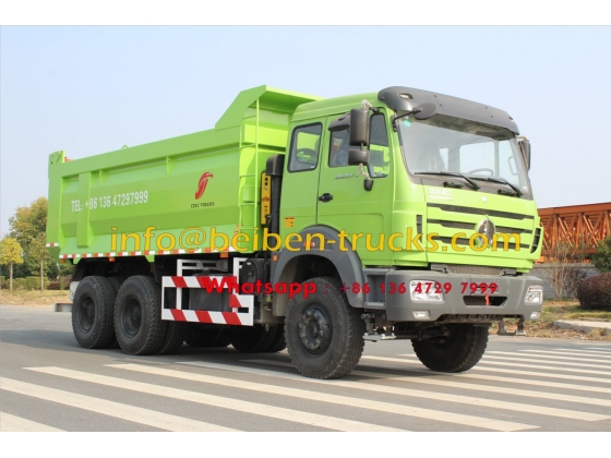 best Chinese Truck Euro3 380hp air condition Beiben dump truck