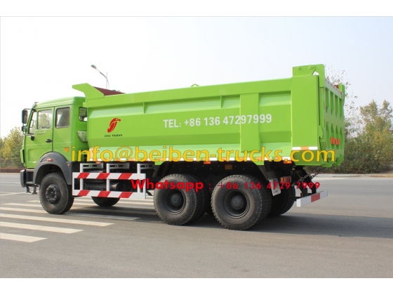 Low price for high quality China 30 ton truck 6X4 beiben dump trucks