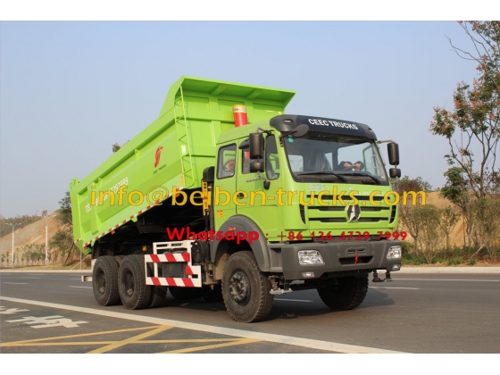 Popular in Africa Factory heavy duty truck 6x4 dump truck beiben dump truck