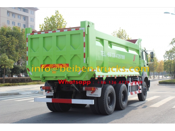 Low price for high quality China 30 ton truck 6X4 beiben dump trucks