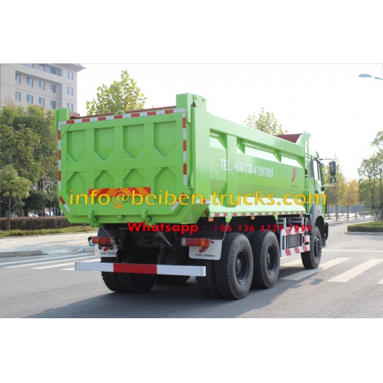 Low price for high quality China 30 ton truck 6X4 beiben dump trucks