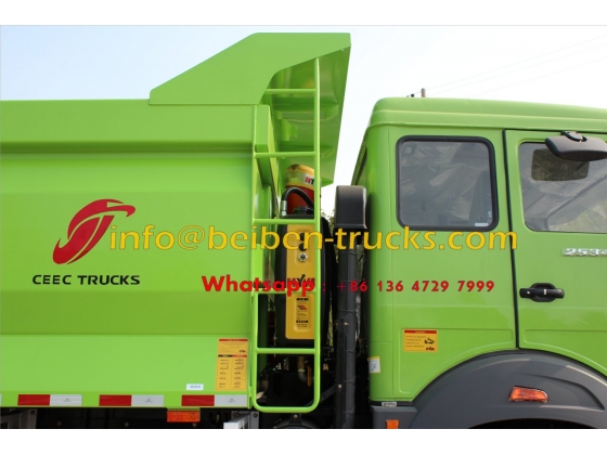 2015 New Heavy Duty Truck Beiben Dump Truck for Sale In Congo customer