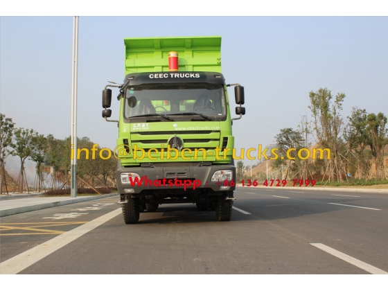 Popular in Africa Factory heavy duty truck 6x4 dump truck beiben dump truck